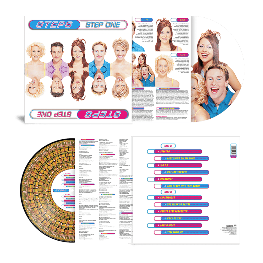 STEP ONE - ZEOTROPE PICTURE DISC + T-SHIRT