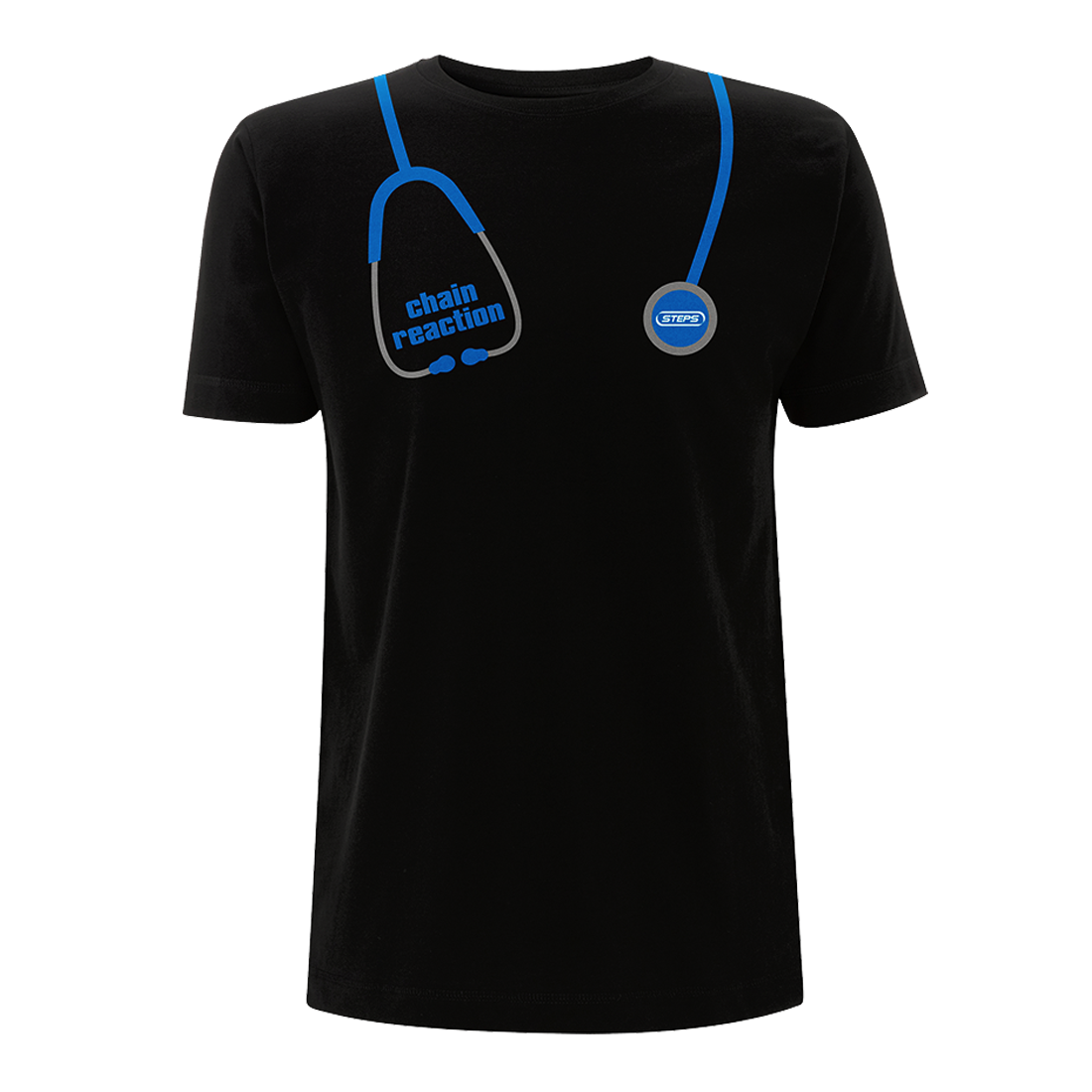 CHAIN REACTION BLACK T SHIRT