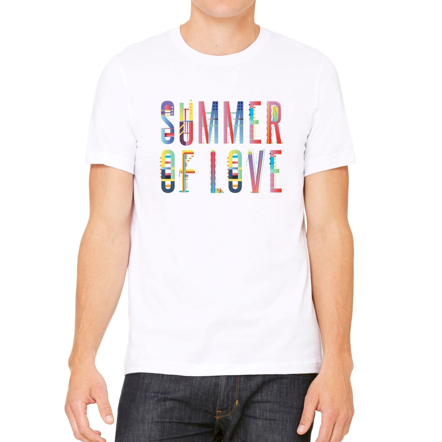 STEPS SUMMER OF LOVE WHITE T-SHIRT