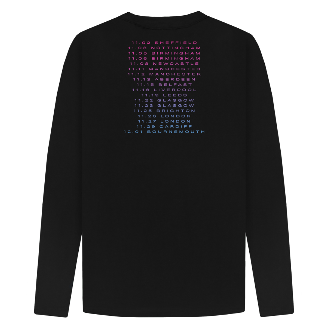 PHOTO LOGO DATEBACK LONGSLEEVE